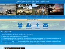 Tablet Screenshot of countyrec.com